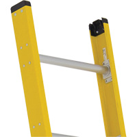 Single Section Straight Ladder - 6100 Series, 16', Fibreglass, 375 lbs., CSA Grade 1AA Cintas