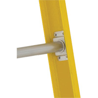Single Section Straight Ladder - 6100 Series, 16', Fibreglass, 375 lbs., CSA Grade 1AA Cintas