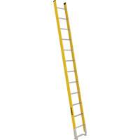 Single Section Straight Ladder - 6100 Series, 12', Fibreglass, 375 lbs., CSA Grade 1AA Cintas