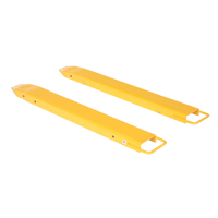 Fork Extensions, 48" L x 7-3/8" W, For Fork Width of 5" Cintas