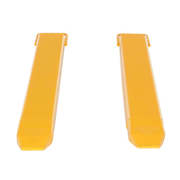 Fork Extensions, 48" L x 7-3/8" W, For Fork Width of 5" Cintas