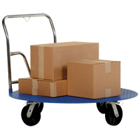 Chariot &agrave; plateforme ergonomique Cintas