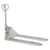 Transpalette, Acier inoxydable, 48" lo x 27" la, Capacit&eacute; 5500 lb Cintas