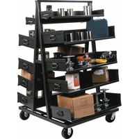 Adjust-A-Tray Trucks, 30" x 38" x 64", 2500 lbs. Capacity Cintas