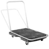 Utility Platform Truck, 30-1/2" L x 20-1/2" W, 250 lbs. Cap., Rubber Wheels Cintas