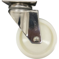 Caster, Swivel, 4" (101.6 mm), Nylon, 200 lbs. (91 kg.) Cintas