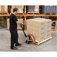 Heavy-Duty Manual Pallet Truck, Steel, 48" L x 27" W, 5500 lbs. Capacity Cintas
