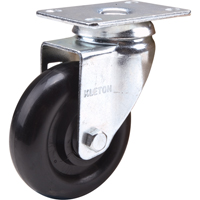 Roulette, Pivotant, 4" (101,6 mm), Polyol&eacute;fine, 250 lb (113 kg) Cintas