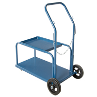Chariots de soudage Mini-MIG, Roues Caoutchouc, Base de , 1000 lb Cintas