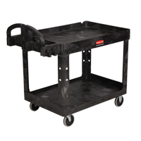 Chariot utilitaire robuste - 4520-88, 2 tiers, 25-1/4" x 39" x 44", Capacit&eacute; 500 lb Cintas