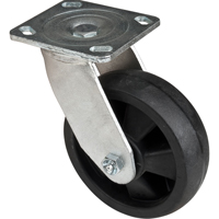 Hi-Temp Caster, Swivel, 6" (152.4 mm), Nylon, 880 lbs. (399 kg.) Cintas
