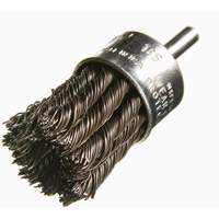 Brosses mont&eacute;es &agrave; fils nou&eacute;s, 1" dia., dia. Des fils 0,012", Tige 1/4" Cintas