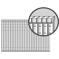 18-Gauge Finishing Brads - Electro Galvanized Multipack Cintas