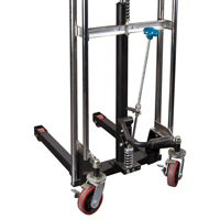 Hydraulic Platform Lift Stacker, Foot Pump Operated, 880 lbs. Capacity, 60" Max Lift Cintas