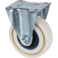 Sandwich Casters, Rigid, 5" (127 mm), Nylon, 440 lbs. (199.58 kg.) Cintas