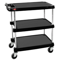 Chariot utilitaire myCart, 3 tiers, 16" x 35-1/2" x 27", Capacit&eacute; 400 lb Cintas