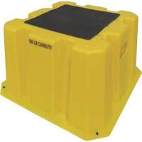 Escabeaux emboîtables industriels, 25" x 25" x Hauteur 14-3/4" Cintas