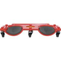 Rolling Knee Dolly, Plastic, Red, 350 lbs. Capacity Cintas