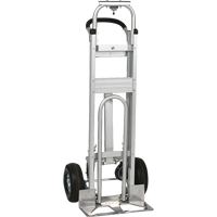 Three-Position Spartan III Convertible Hand Truck, Aluminum, 750 lbs. Capacity Cintas
