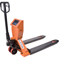 Digital Scale Pallet Trucks, 44.5" L x 27" W, 4400 lbs. Cap. Cintas