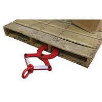 Heavy Duty Pallet Puller, 16 lbs. Weight, 5" Jaw Opening, 6000 lbs. Pulling Capacity, 2" Jaw Height Cintas