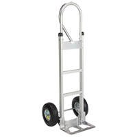 Knocked Down Hand Truck, P-Handle Handle, Aluminum, 52-1/8" Height, 500 lbs. Capacity Cintas