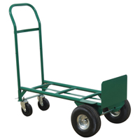 Greenline Economical Convertible Hand Truck - 656-21-PE , Steel, 600 lbs. Capacity Cintas