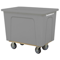 Box Truck, Polyethylene, 35" L x 24" W x 30" H, 10 cu. Ft. Volume, 450 lbs. Capacity Cintas