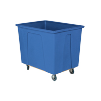 Box Truck, Polyethylene, 46" L x 34" W x 40" H, 25 cu. Ft. Volume, 600 lbs. Capacity Cintas