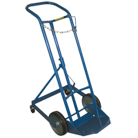 Professional Gas Cylinder Truck CC-1, Mold-on Rubber Wheels, 9" W x 7-1/4" L Base, 250 lbs. Cintas