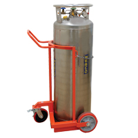 Large Liquid Gas Cylinder Truck LCC, Polyurethane Wheels, 20" W x 20" D Base, 1000 lbs. Cintas