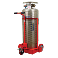 Large Liquid Gas Cylinder Truck LCC, Polyurethane Wheels, 20" W x 20" D Base, 1000 lbs. Cintas