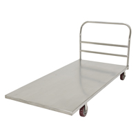 Platform Truck, 72" L x 36" W, 2000 lbs. Capacity, Polyurethane Casters Cintas