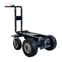 Chariot &agrave; bascule motoris&eacute;, Capacit&eacute; 27 cu. ft., 51" h x 81" la x 33" p Cintas