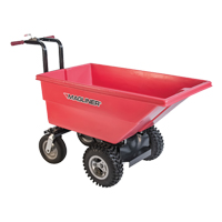 Chariot &agrave; bascule motoris&eacute;, Capacit&eacute; 6 cu.ft., 40" h x 25" la x 56" p Cintas