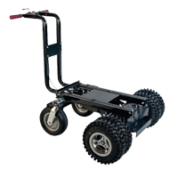 Chariot &agrave; bascule motoris&eacute;, Capacit&eacute; 27 cu. ft., 51" h x 81" la x 33" p Cintas