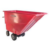 Chariot &agrave; bascule motoris&eacute;, Capacit&eacute; 27 cu. ft., 51" h x 81" la x 33" p Cintas