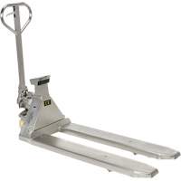 Scale Pallet Truck, 45.69" L x 21.875" W, 5000 lbs. Cap. Cintas