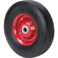 Roue semi-pneumatique, 10" (254 mm), Capacit&eacute; de 200 lb Cintas