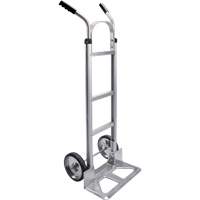 Knocked Down Hand Truck, Dual Handle, Aluminum, 50-5/8" Height, 500 lbs. Capacity Cintas