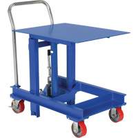 Lift Table, 30"L x 24"W, Steel, 2000 lbs. Capacity Cintas