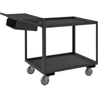 Order Picking Cart, 40-1/4" H x 24-1/4" W x 52-3/8" D, 2 Shelves, 1200 lbs. Capacity Cintas