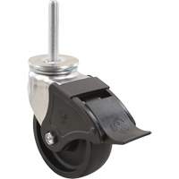 Emaxx RollX Wow Caster, Swivel with Brake, 4" (101.6 mm) Dia., 1200 lbs. (544.3 kg.) Capacity Cintas
