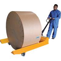 Transpalette pour mat&eacute;riaux en rouleaux, Acier, 48" lo x 7,5" la, Capacit&eacute; 4000 lb Cintas