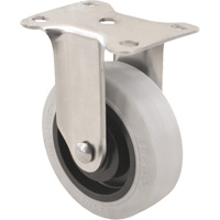 2309 Caster, Rigid, 4" (101.6 mm), Envirothane Grey, 350 lbs. (158.8 kg.) Cintas