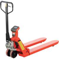 Transpalette avec balance et imprimante thermique Eco, 45" lo x 22,5" la, Capacit&eacute; de 4400 lb Cintas