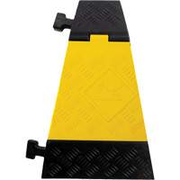 Powerhouse Heavy-Duty Right Turn Cable Protector, 3 Channels, 12" L x 19.75" W x 3" H Cintas
