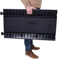 Powerhouse Medium-Duty Straight Cable Protector, 5 Channels, 36" L x 19.63" W x 2.25" H Cintas