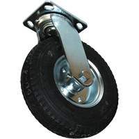 Roulette pneumatique pivotante pour chariot &agrave; plateforme Cintas