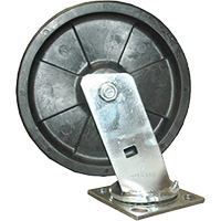 Roulette pivotante pour chariot &agrave; plateforme Cintas